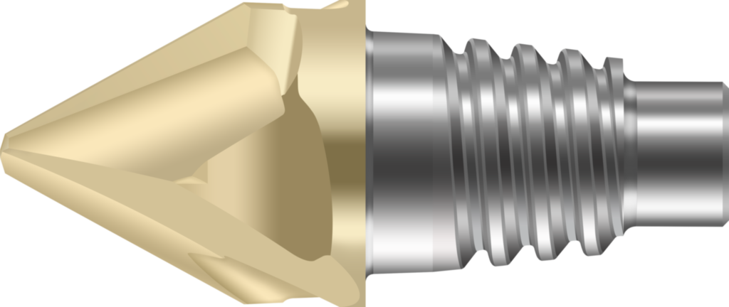 Freze pentru teşire 60° din carbură metalică MC500-10.0E2P060S-WJ30TP