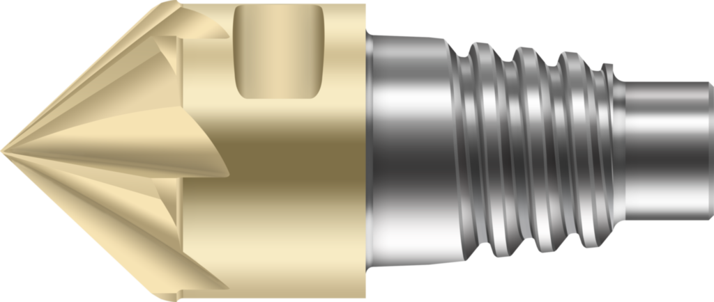 Freze pentru teşire 90° din carbură metalică MC500-10.0E4P090-WJ30TP