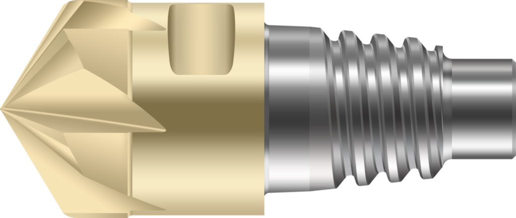 Freze pentru teşire 120° din carbură metalică MC500-12.0E6P120-WJ30TP