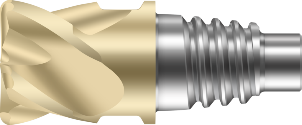 Freze cilindro-frontale/de canelare din carbură metalică MD340-16.0E4P050-WJ30TP