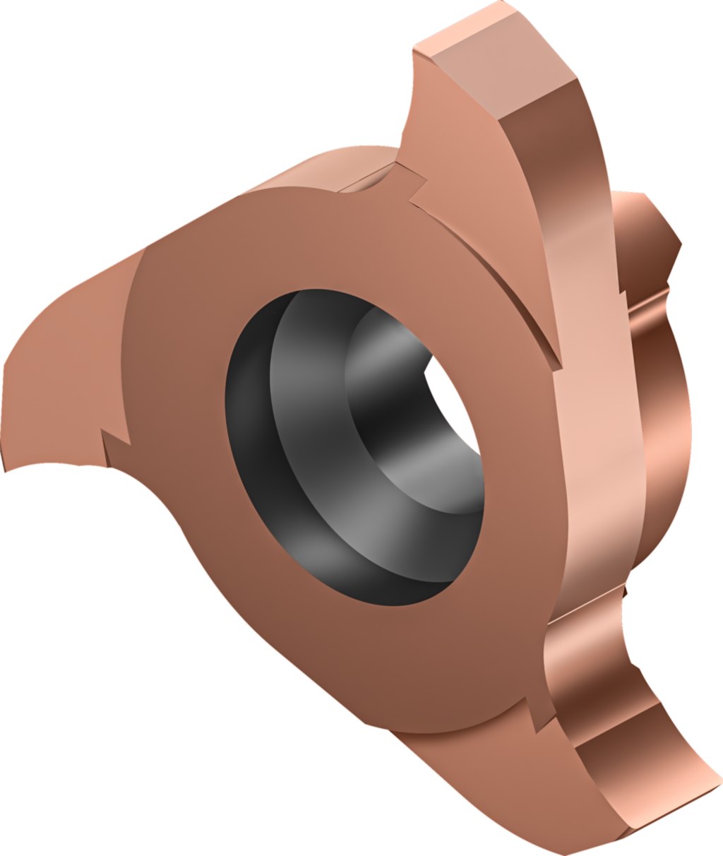Freză circulară din carbură solidă pentru caneluri circlip MG520-21.7F123160 WMP35X