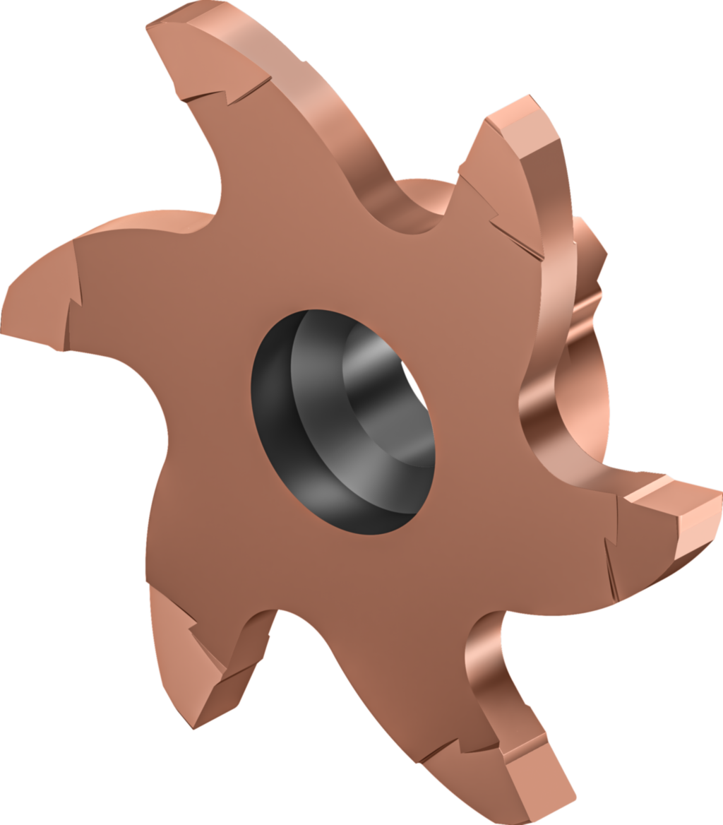 Freză circulară din carbură solidă pentru caneluri circlip MG520-27.7F146215 WMP35X