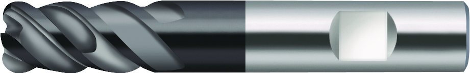 Freze cilindro-frontale/de canelare din carbură metalică MC326-08.0W4B200-WK40TF