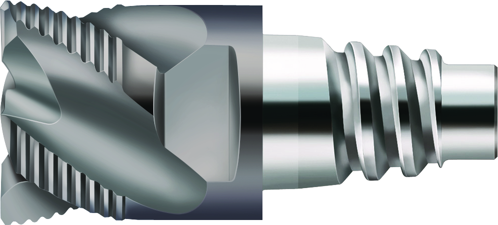 Freze cilindro-frontale/de canelare din carbură metalică H3E82378-E12-12