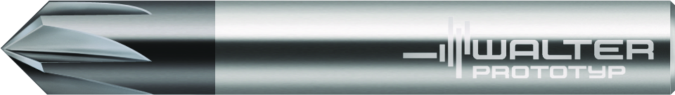 Freze pentru teşire 90° din carbură metalică MC501-02.0A4L-WJ30TF