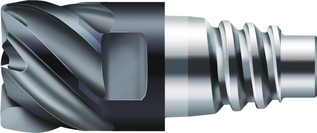 Freze cilindro-frontale din carbură metalică AH3E21138-E12-1/2