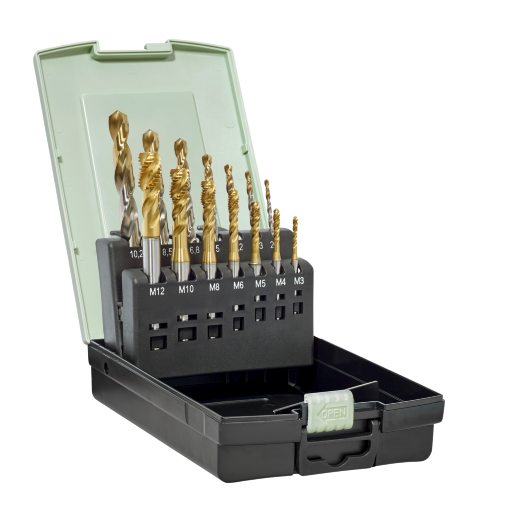 Set de tarozi din HSS-E 2 TC115-SET2-M3-M12-WY80AA