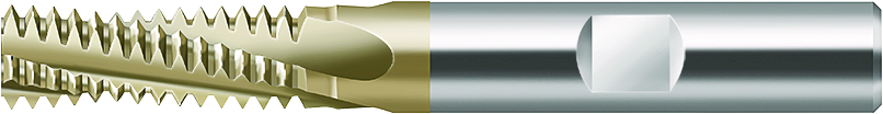 Freze de filetat din carbură metalică TC611-M24-W0-WJ30RC