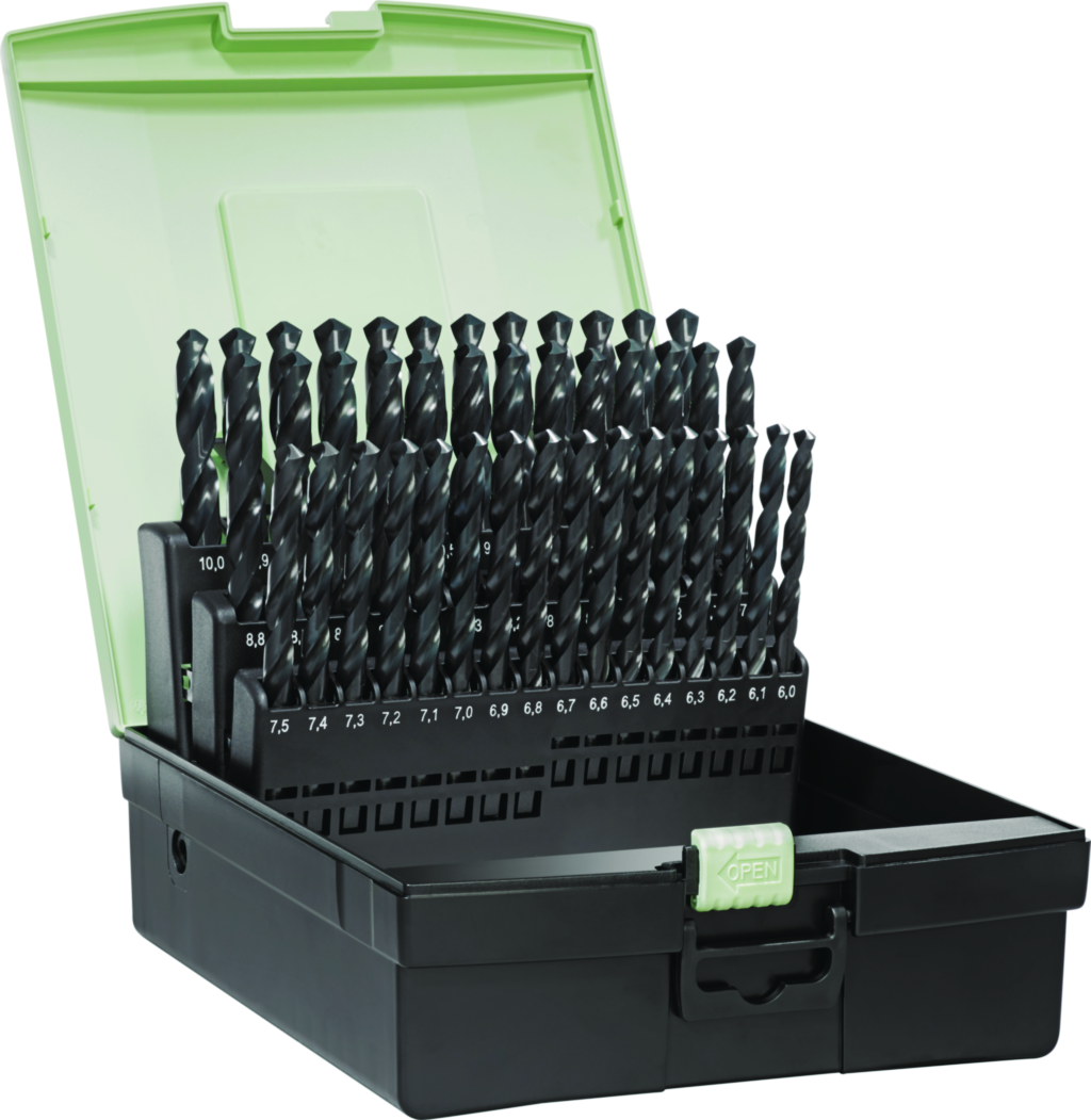 Burghie elicoidale din HSS set A1211 Z3216-6-10