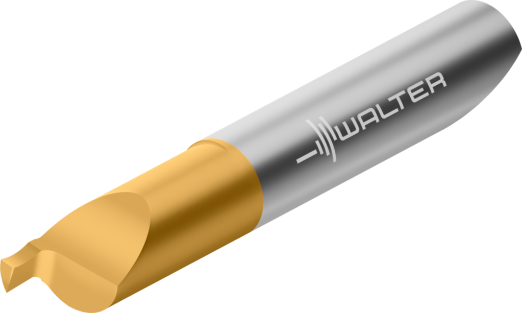 Mini-bară de alezat din carbură solidă - Canelare axială - Contra WB06-AC6215-150L WSM23X