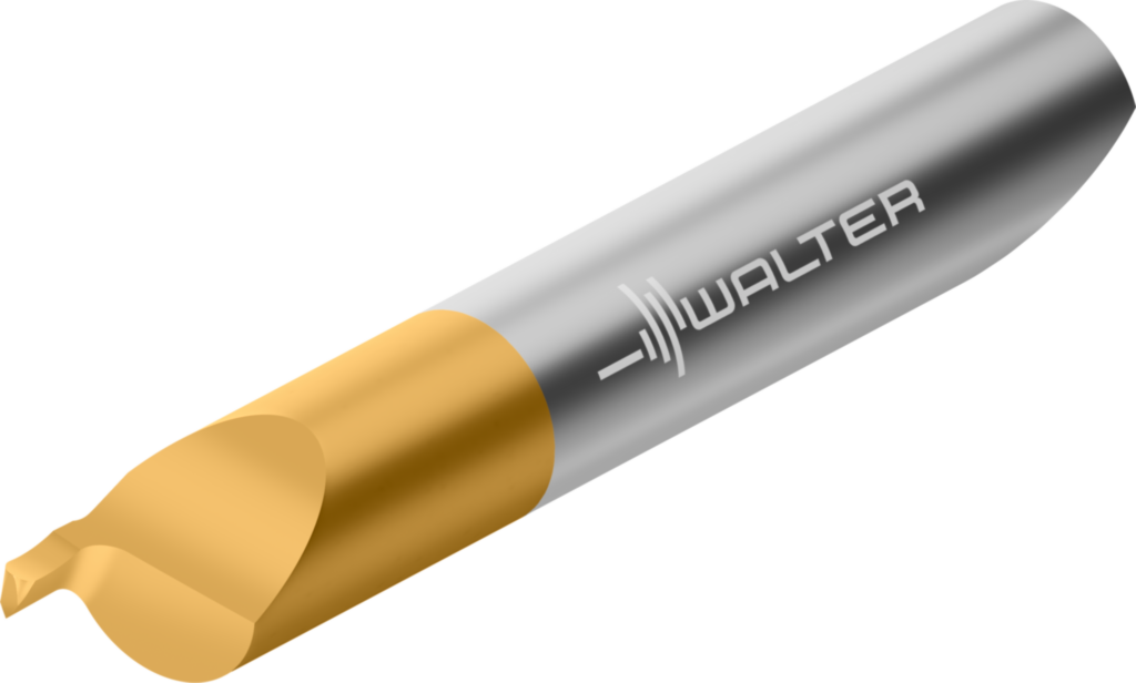 Mini-bară de alezat din carbură solidă - Canelare axială Rază completă WB06-AR6215-100L WSM23X