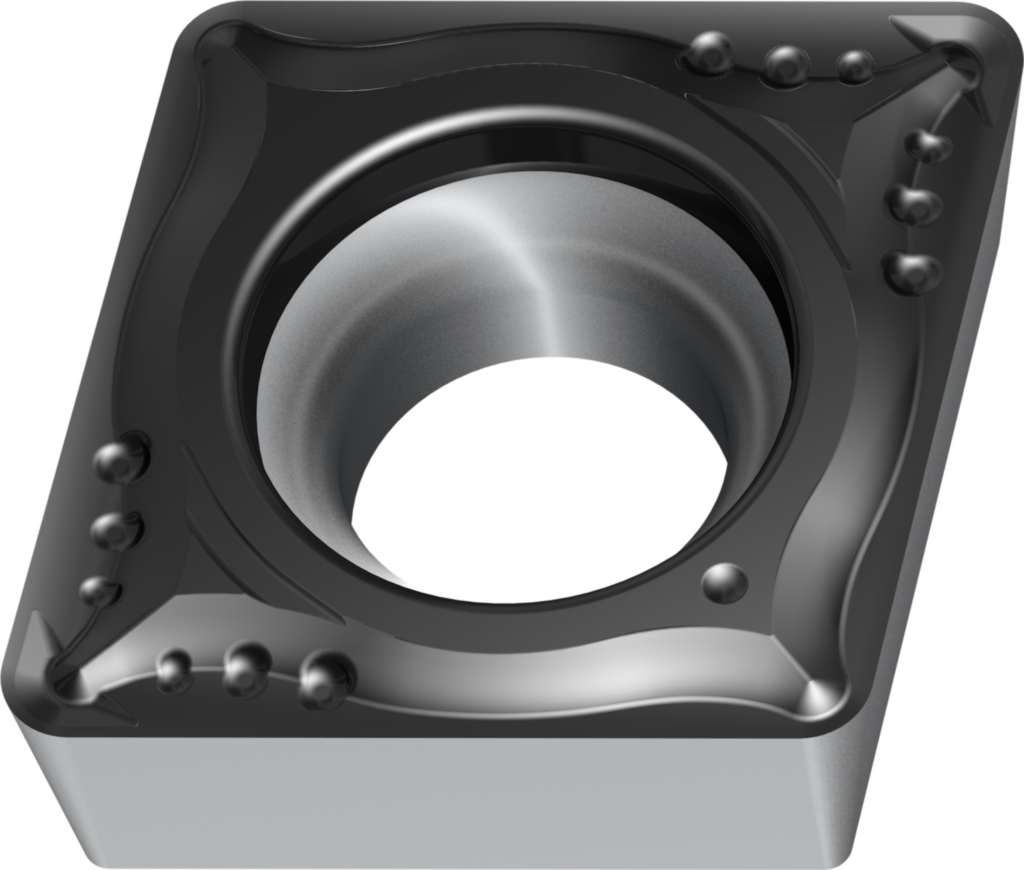 Inserții de strunjire Rombice pozitive de 80° CCMT060204-MK4 WKK10S