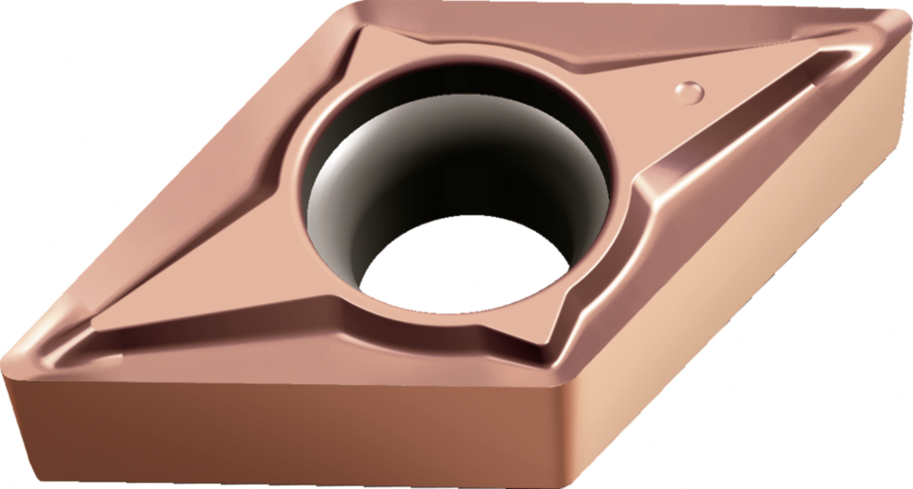 Inserții de strunjire Rombice pozitive de 55° DCGT070204M-FP2 WEP10C