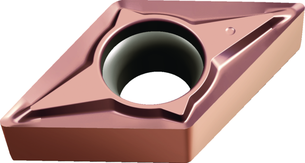 Inserții de strunjire Rombice pozitive de 55° DCGT11T301-PF2 WSM20