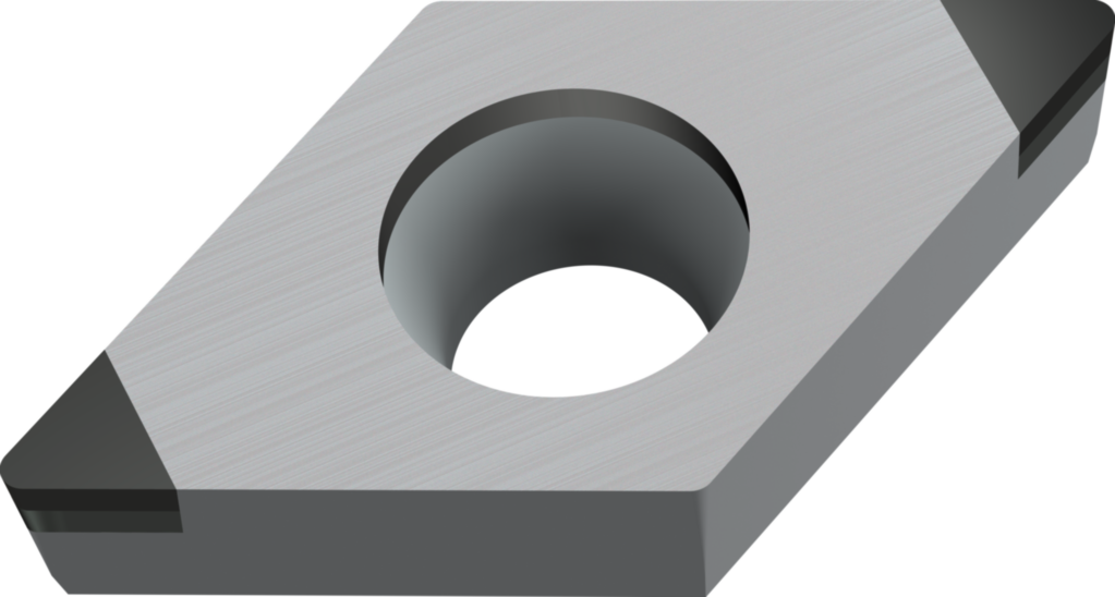 Inserții de strunjire CBN – rombice pozitive de 55° DCGW070204EM-2 WBS10