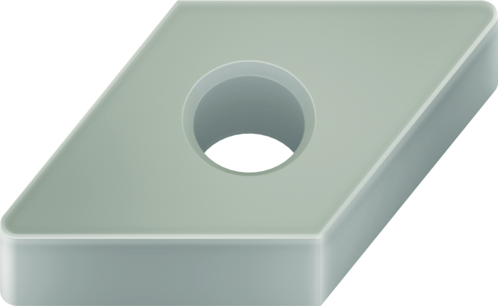 Inserții de strunjire Ceramică – rombice negative de 55° DNGA150608T02020 WCK10