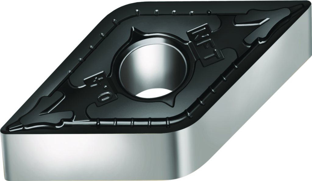 Inserții de strunjire Rombice negative de 55° DNMG150404-NFT WSM20S